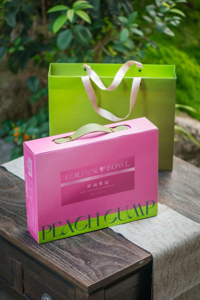 Fresh Stewed Peach Gum - Gift Set (5 Bowls)