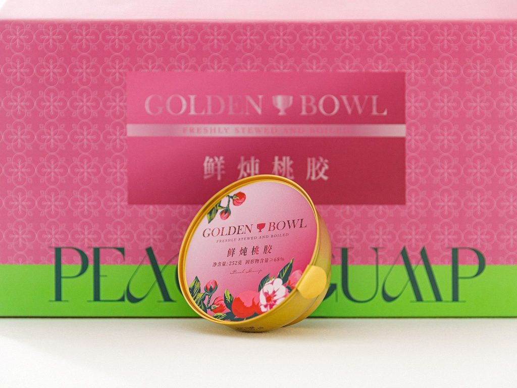 Fresh Stewed Peach Gum without Giftbox