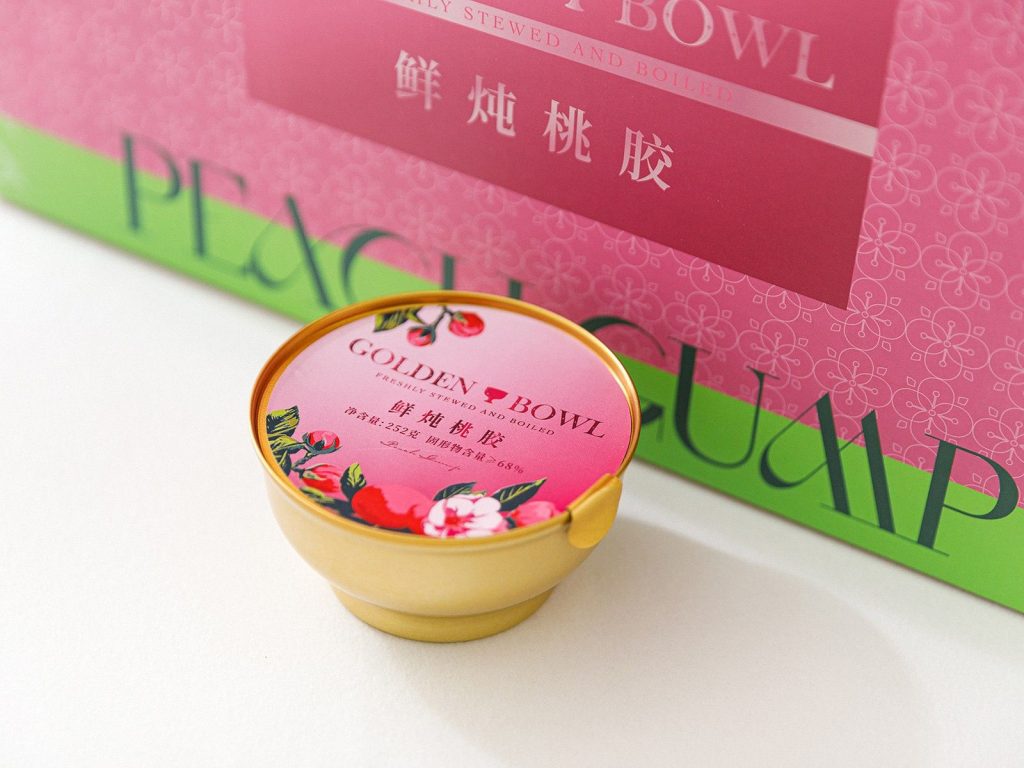 Fresh Stewed Peach Gum without Giftbox