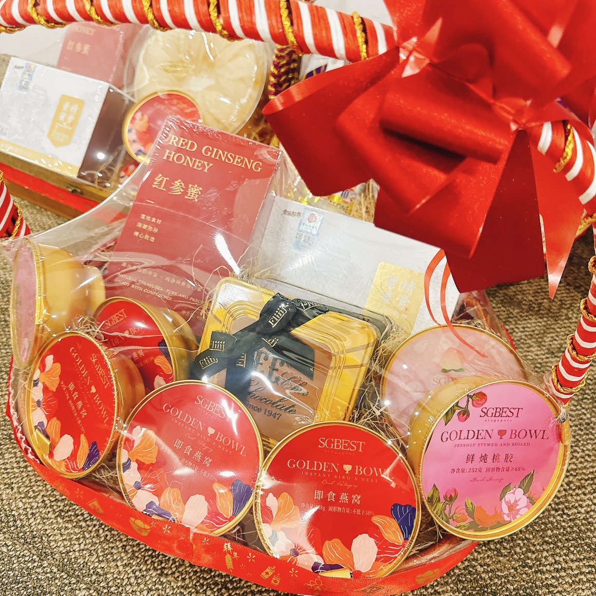 Rising Success Gift Hamper Set — bird's nest gift hamper, $258