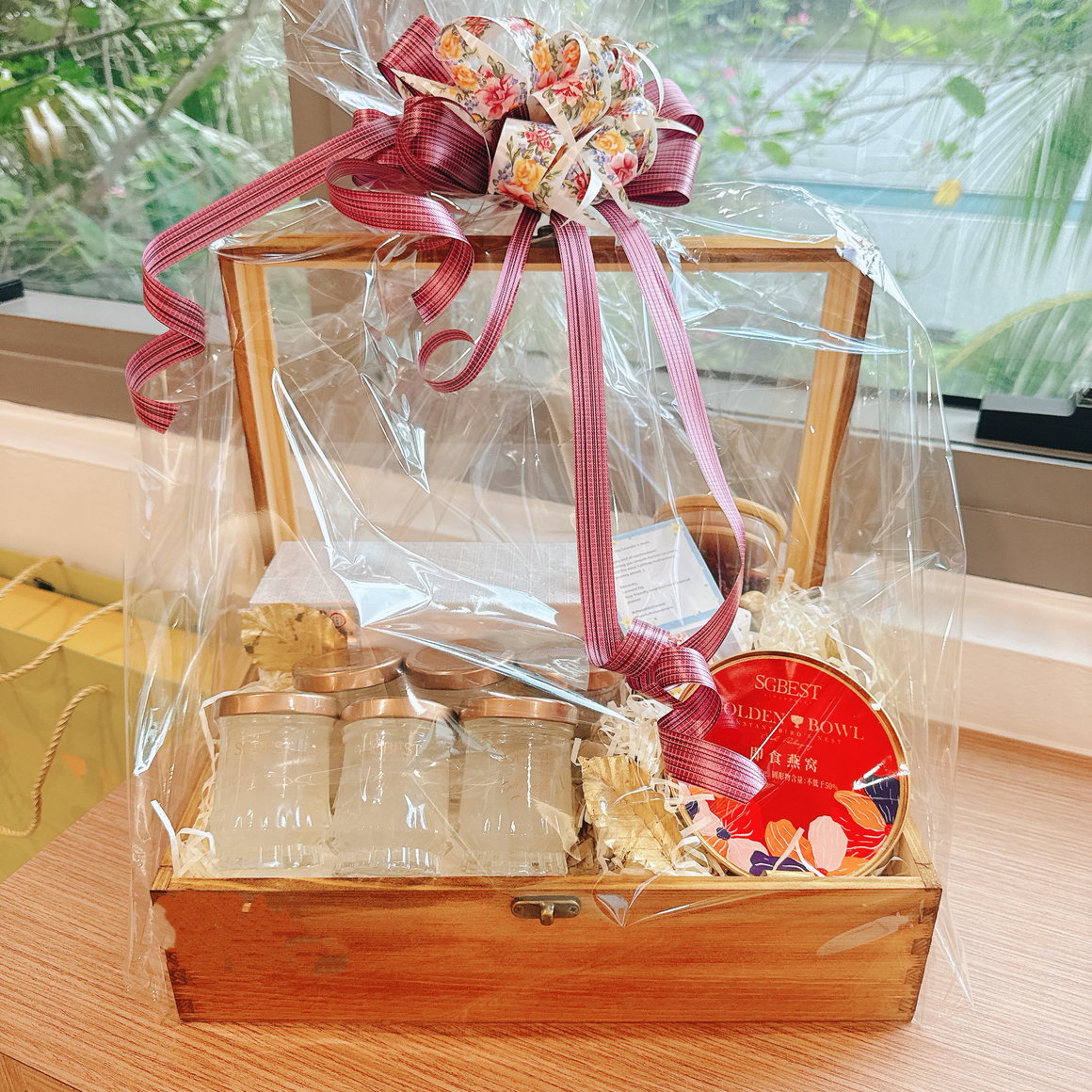 Youthful Radiance Birdnest Gift Hamper — bird's nest gift hamper, $168