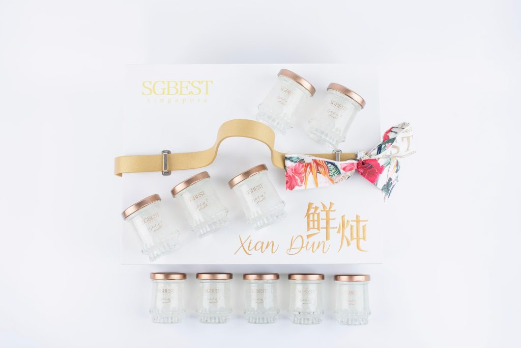 SGBEST Fresh Instant Bird’s Nest 10 Bottles with Giftbox