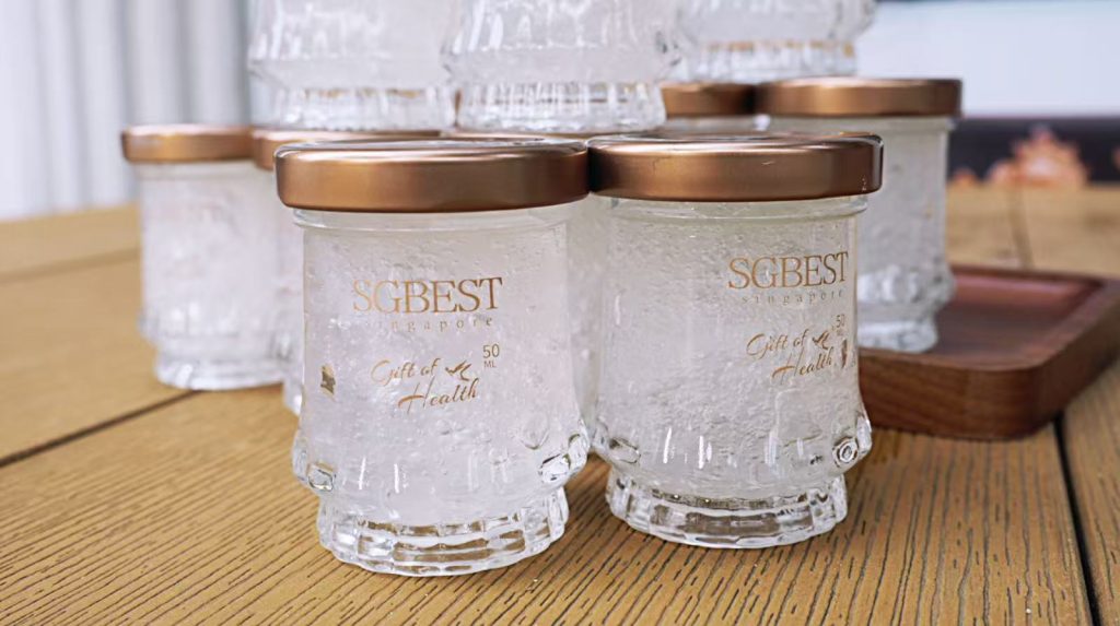 SGBEST Fresh Instant Bird’s Nest 10 Bottles with Giftbox