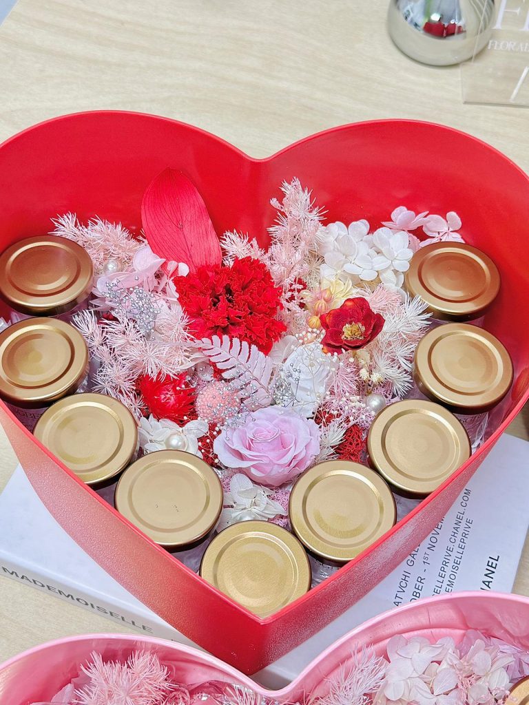 Instant Bird's Nest Floral Gift Box
