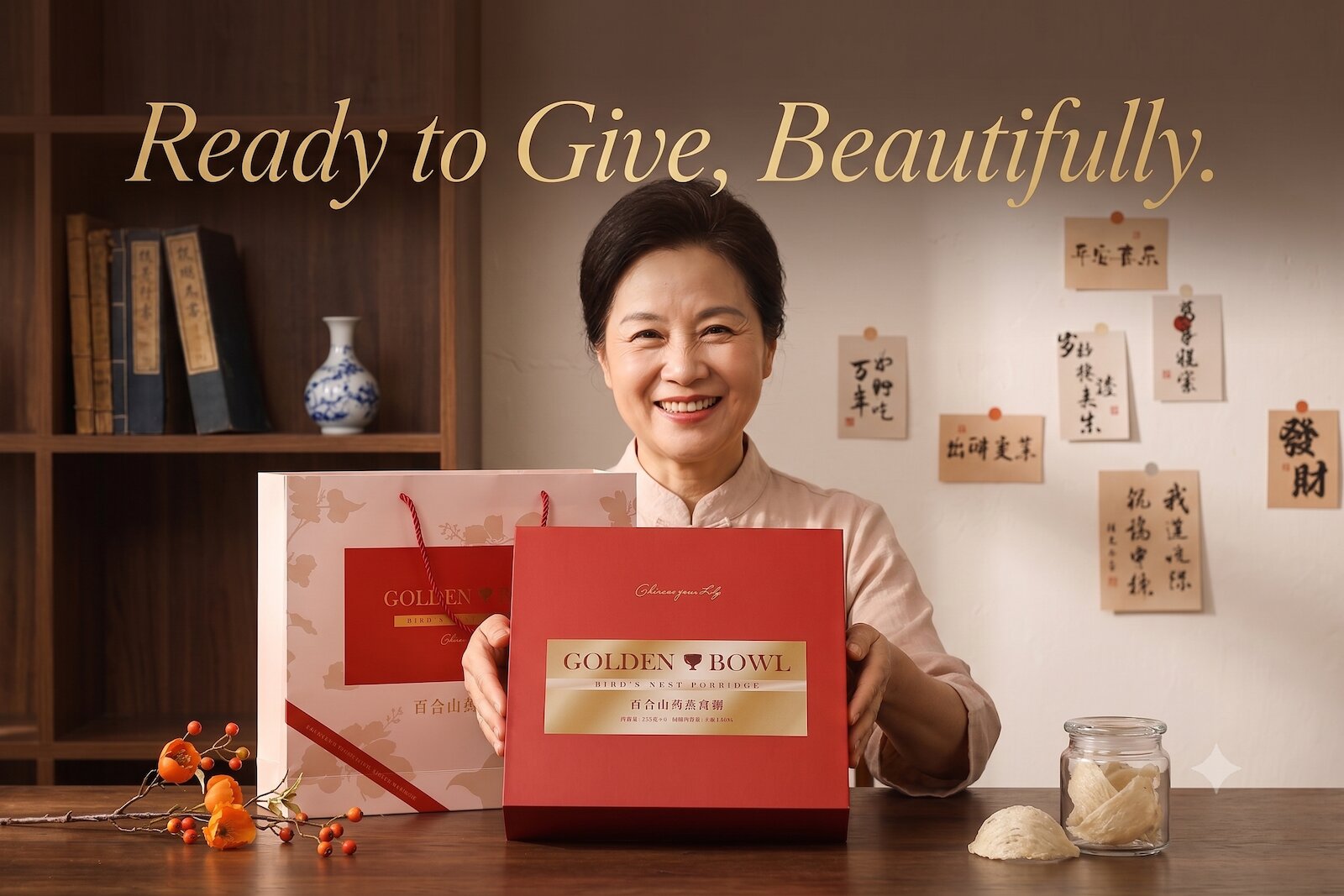 Ready to Give, Beautifully.