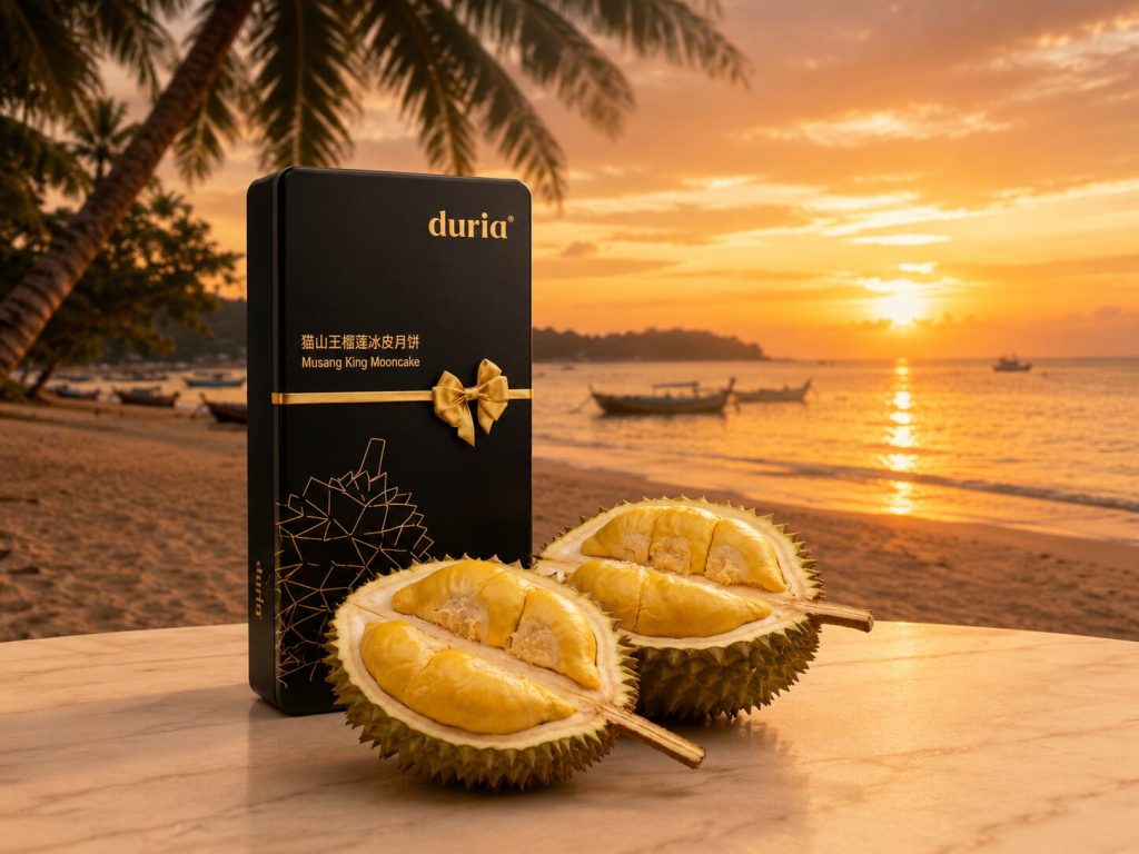 Musang King Durian Snow Skin Mooncake