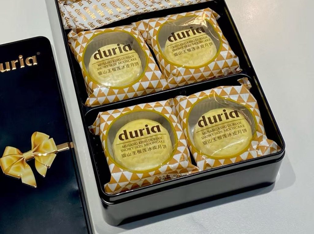 Musang King Durian Snow Skin Mooncake