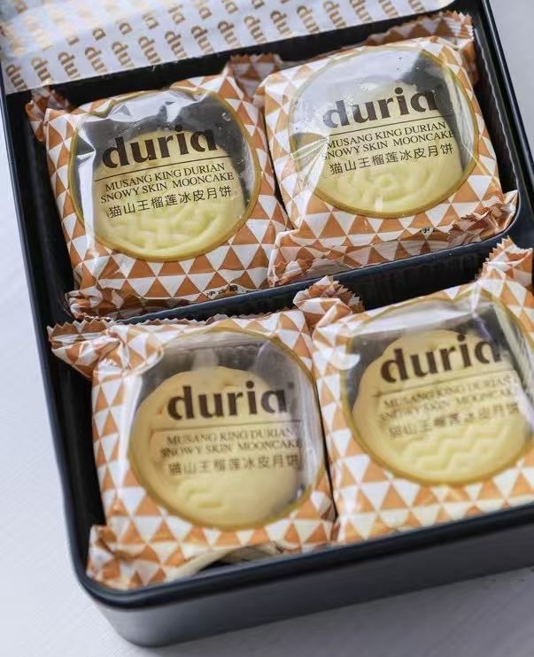Musang King Durian Snow Skin Mooncake