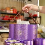 Auspicious Purple Elegance | Double-Petal Bird’s Nest Mooncake Gift Box